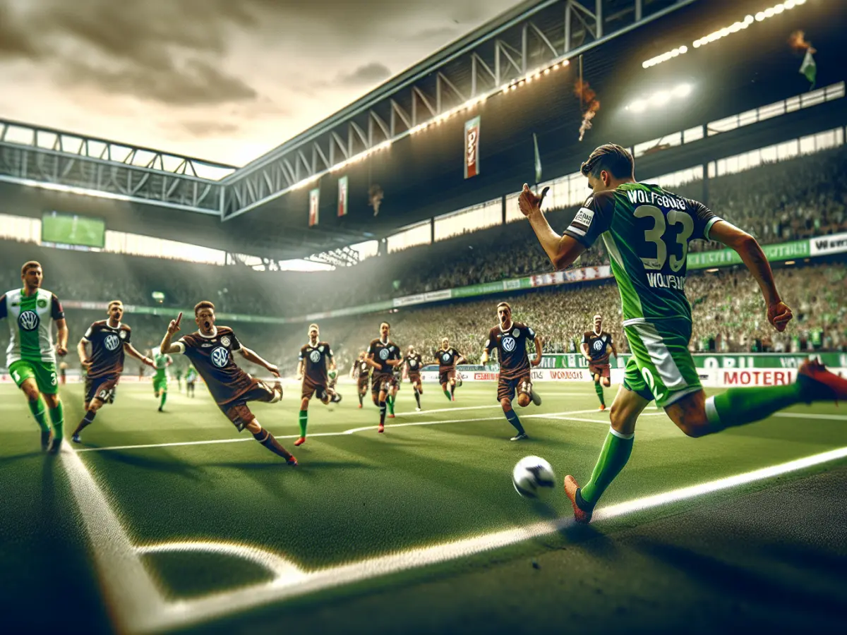 Wolfsburg supera St. Pauli 2-1 in una sfida avvincente