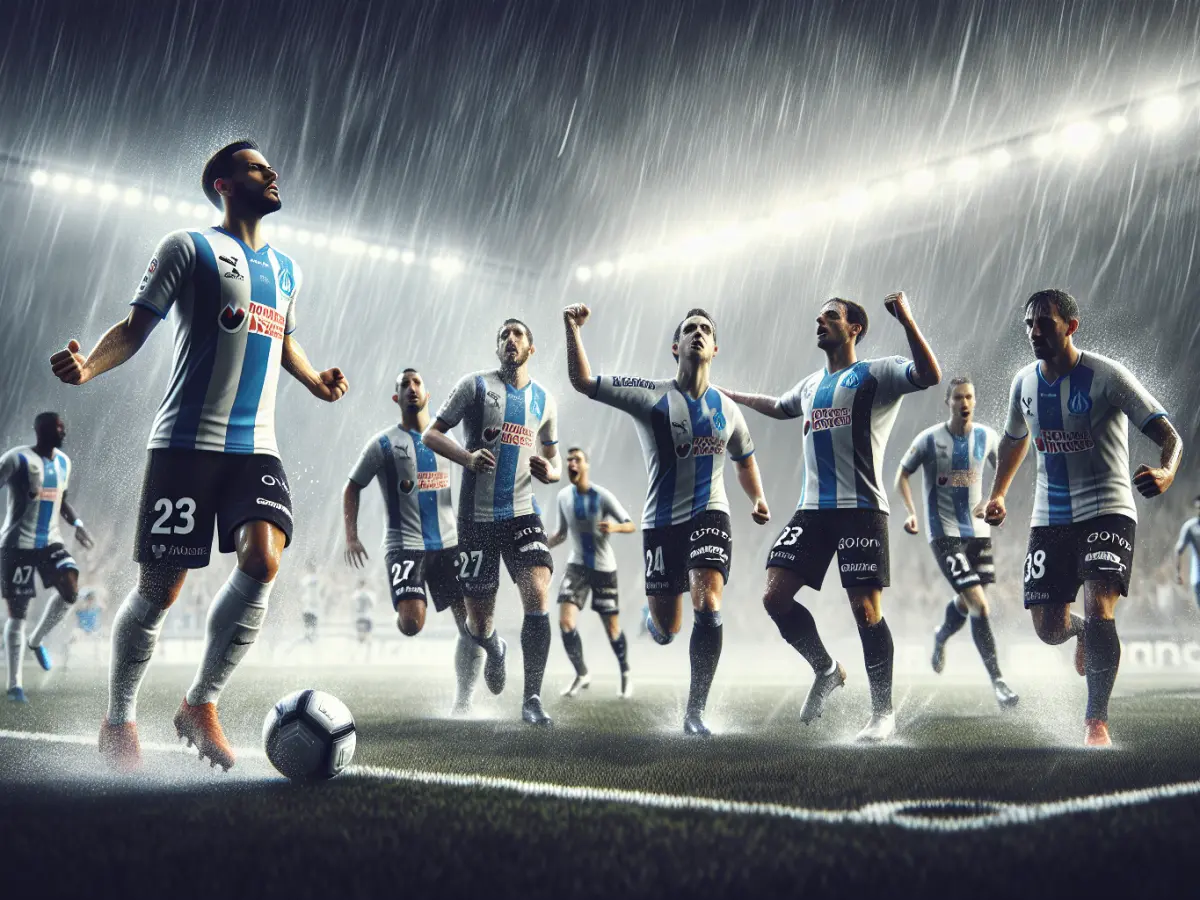 Marsiglia travolgente: 5-2 all'Angers sotto la pioggia