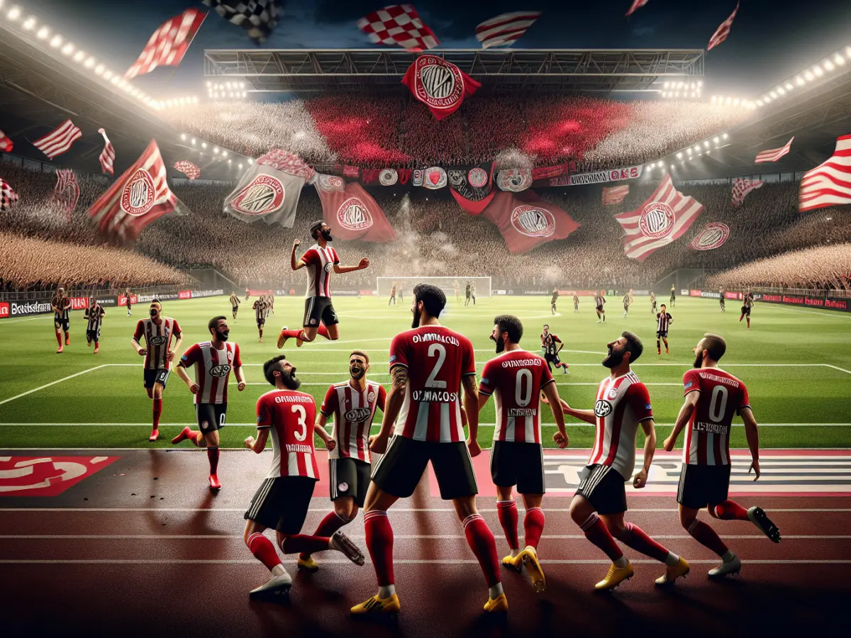 Olympiacos domina Leverkusen: vittoria netta 2-0 al Karaiskakis