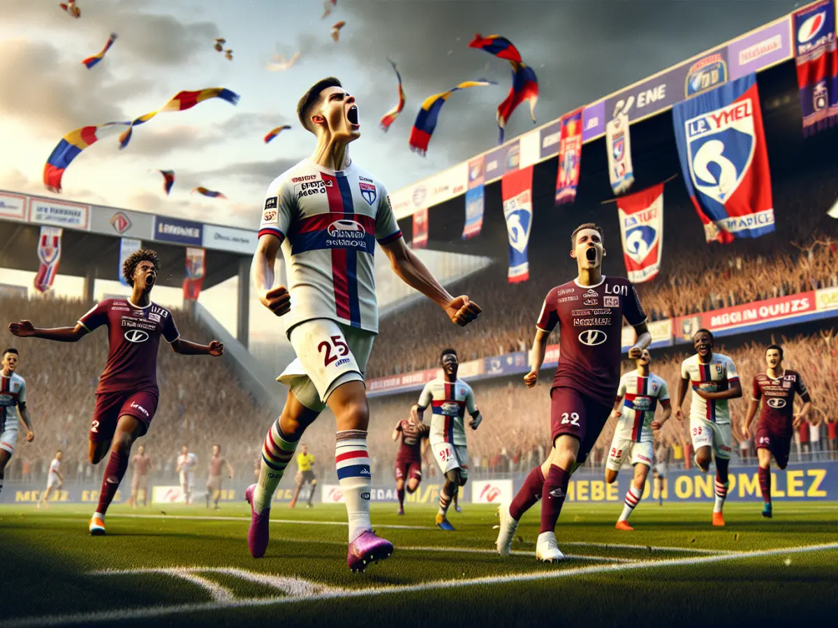 Endrick show: tripletta e Lione travolge Metz 5-2