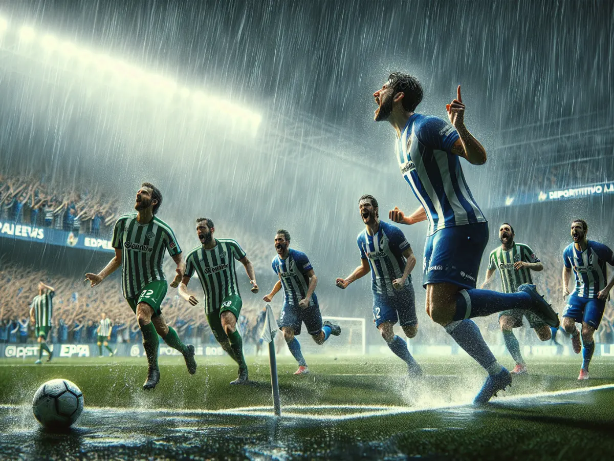 Deportivo Alaves trionfa 2-1 sul Real Betis sotto la pioggia