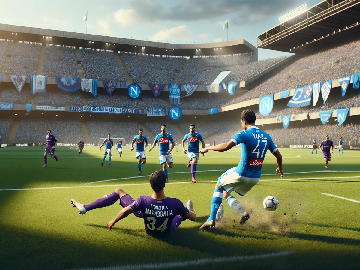 Napoli supera la Fiorentina 2-1: vittoria al Maradona