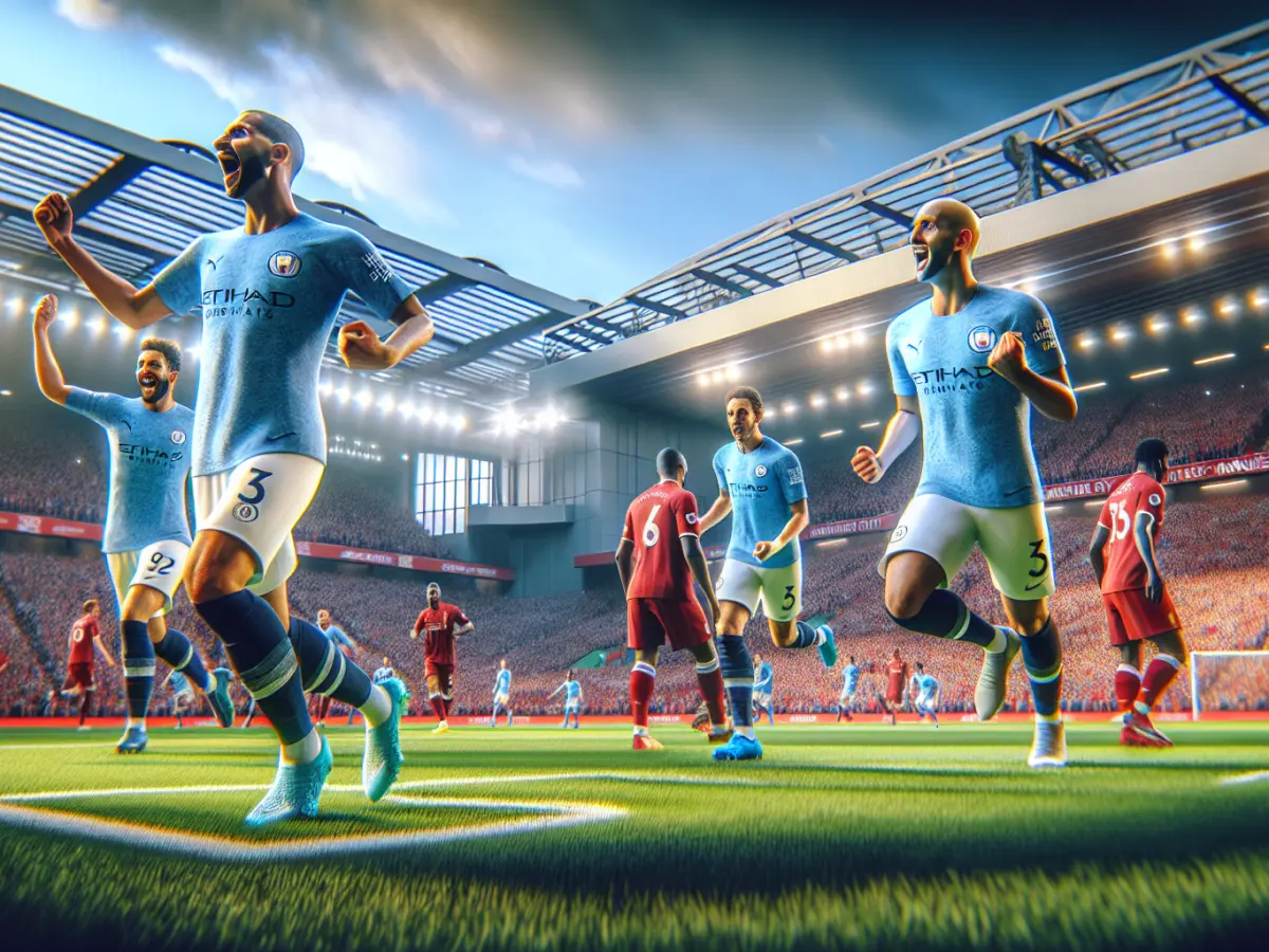 Manchester City espugna Anfield: vittoria 2-1 sul Liverpool