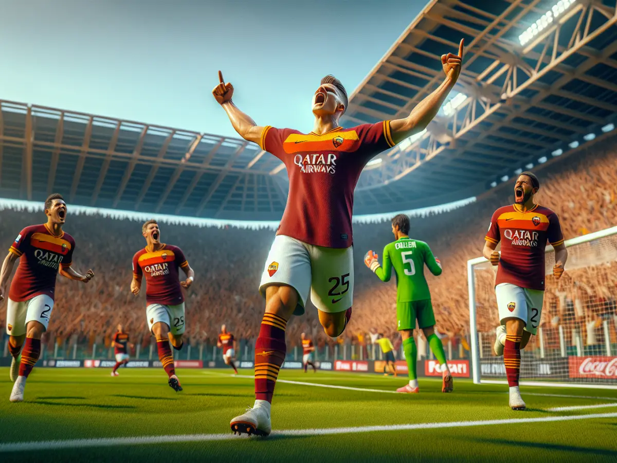 Roma domina: doppietta di Malen stende il Cagliari 2-0