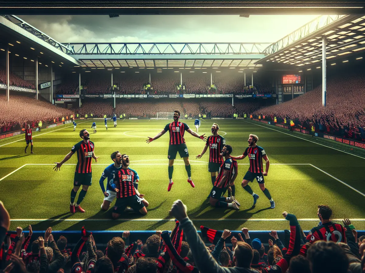 Bournemouth trionfa 2-1 sull'Everton in una sfida intensa