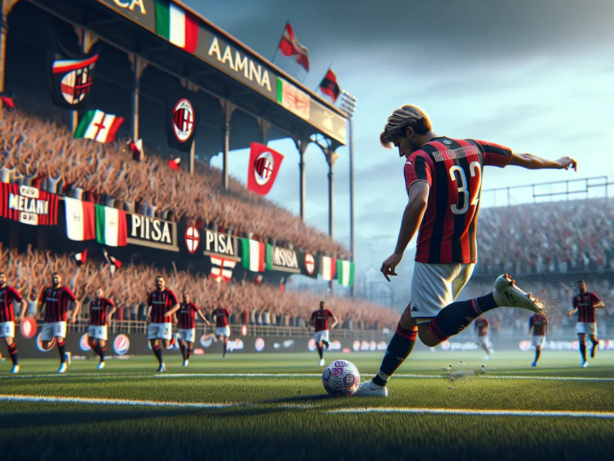 Milan trionfa 2-1 a Pisa: Modric decisivo nel finale