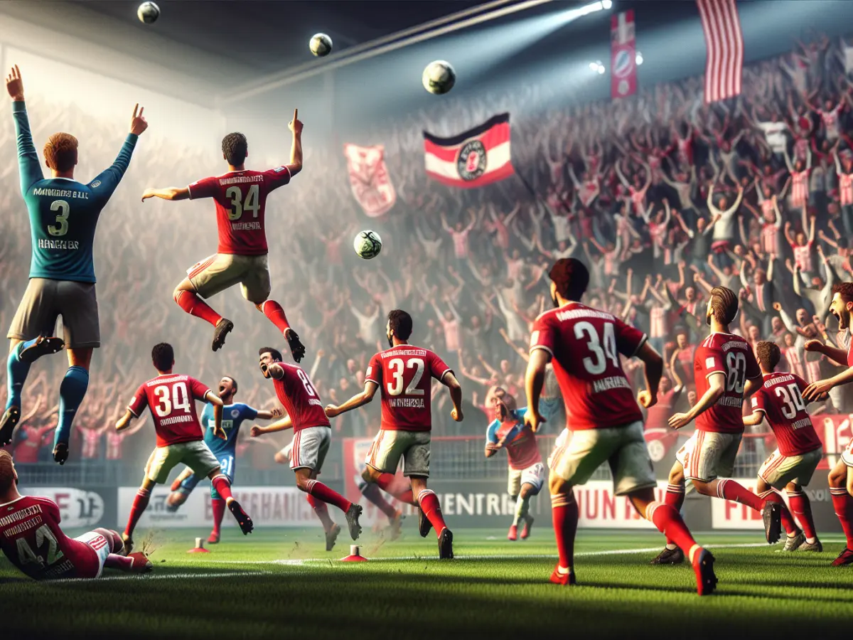 Hamburger SV trionfa 3-2 sull'Union Berlin al cardiopalma