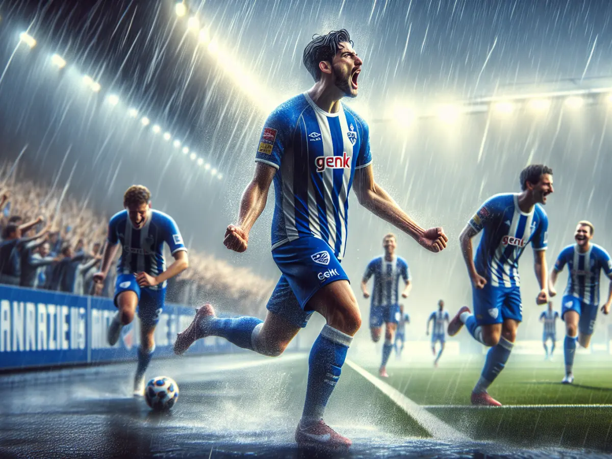 Genk Domina a Zagabria: Vittoria 3-1 sotto la Pioggia