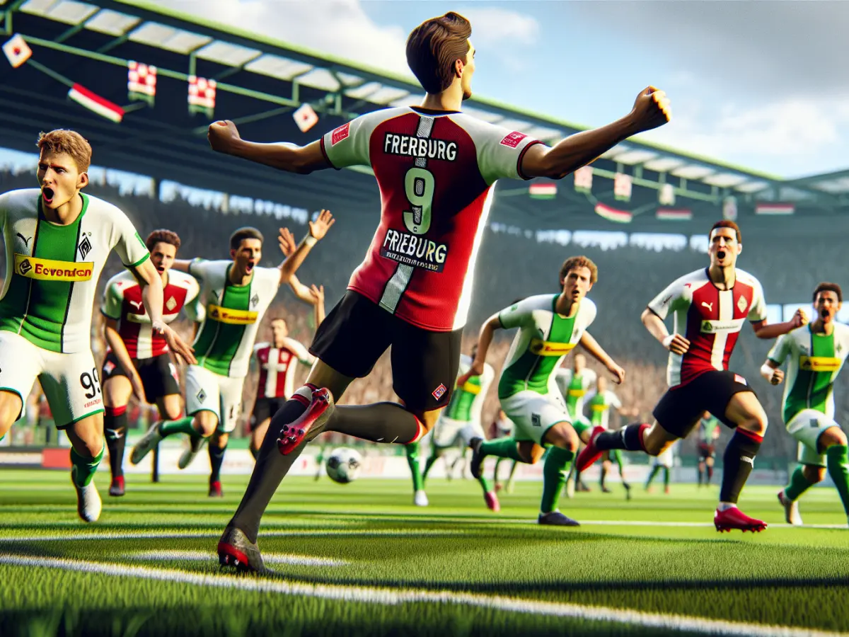 Freiburg trionfa 2-1 sul Gladbach in un match avvincente