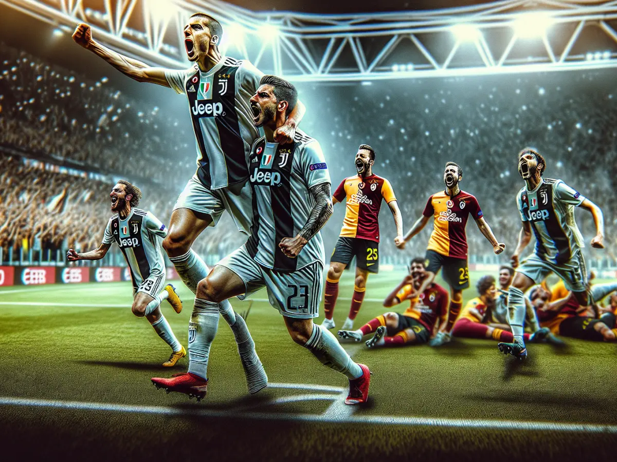 Juventus trionfa 3-2 sul Galatasaray in una sfida epica