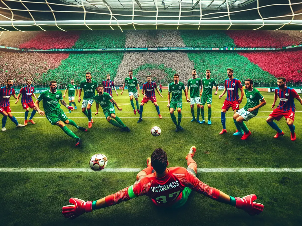 Panathinaikos trionfa ai rigori: 5-4 sul Viktoria Plzen