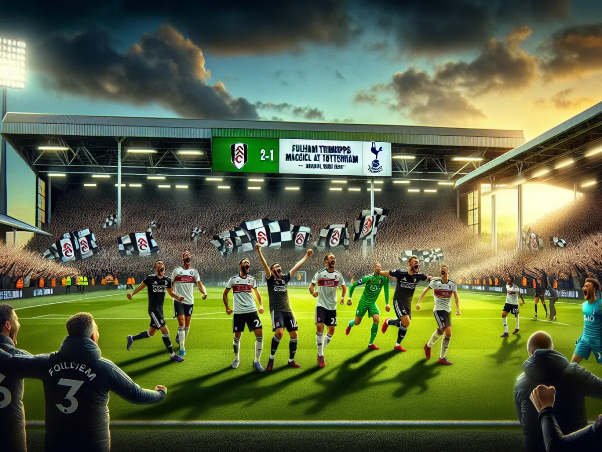 Fulham trionfa 2-1 sul Tottenham: serata magica a Craven Cottage
