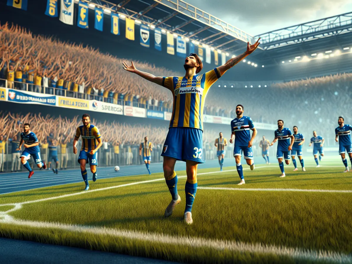 Frosinone travolgente: 3-0 alla Sampdoria in casa