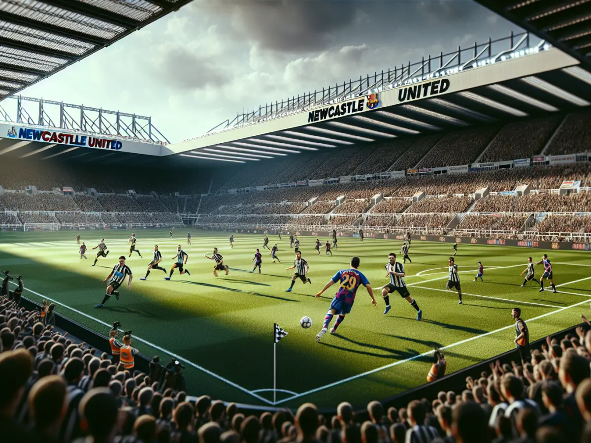 Newcastle-Barcellona: emozioni e pareggio a St James' Park