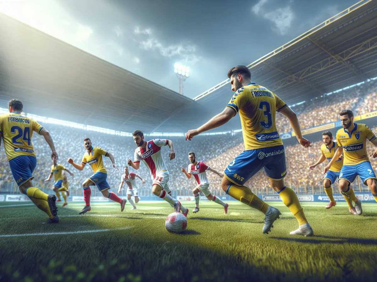 Frosinone supera Bari 2-1 in un match intenso e combattuto