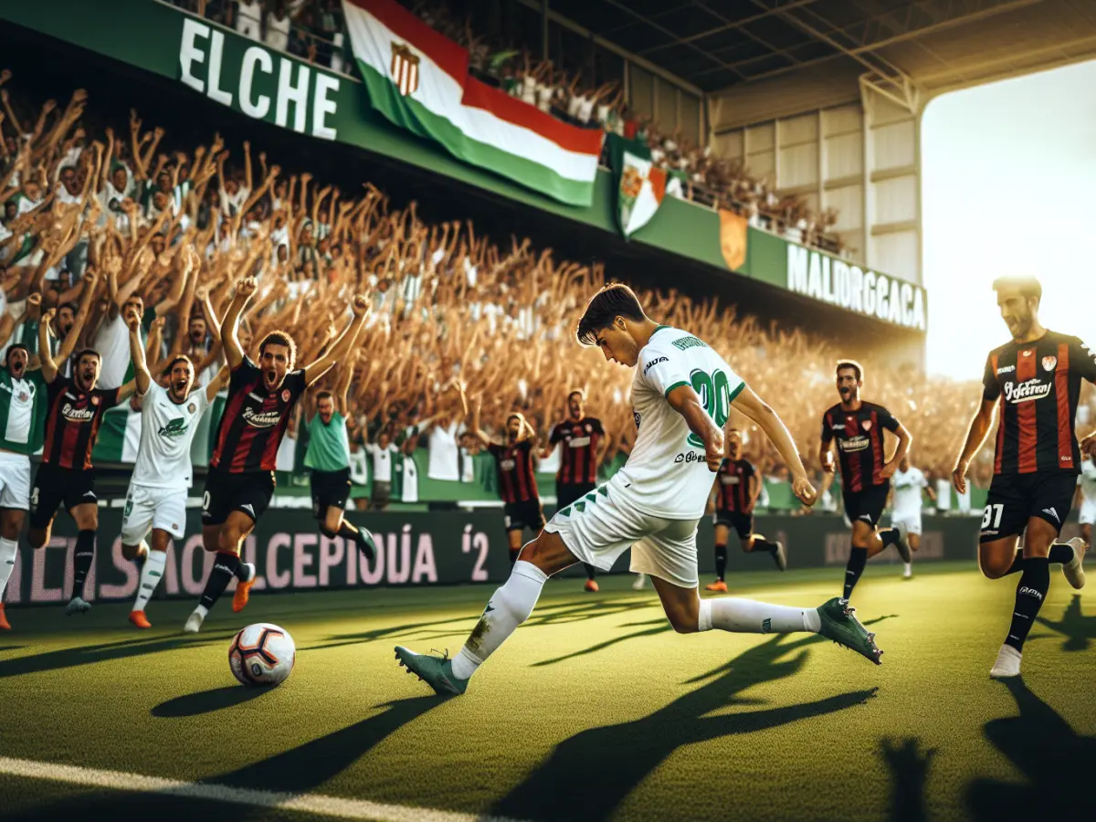 Elche trionfa 2-1 sul Maiorca in una serata di emozioni