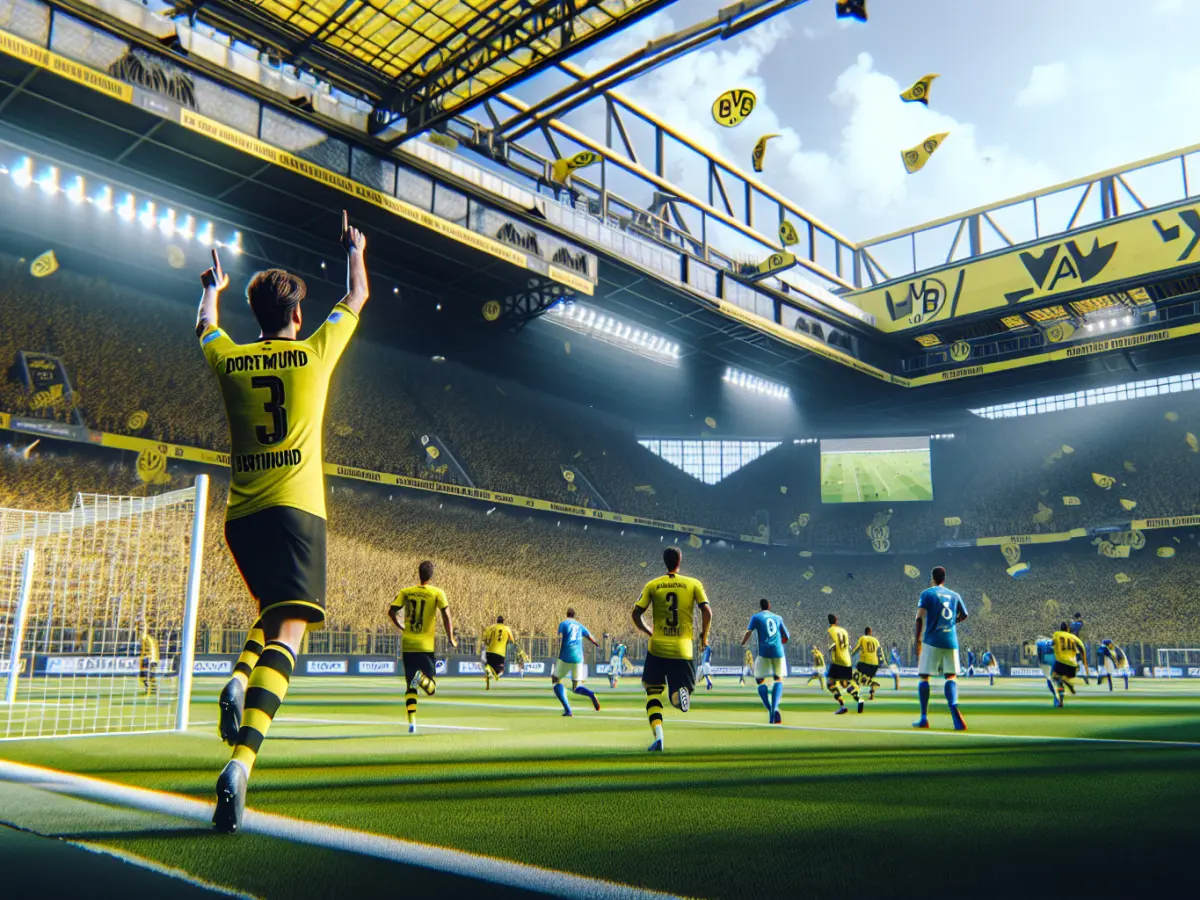 Dortmund ribalta l'Amburgo: vittoria 3-2 al Signal Iduna Park