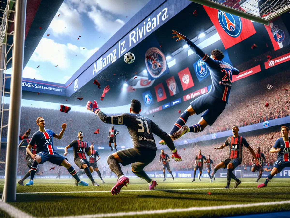 PSG travolgente: schianta il Nizza 4-0 all'Allianz Riviera