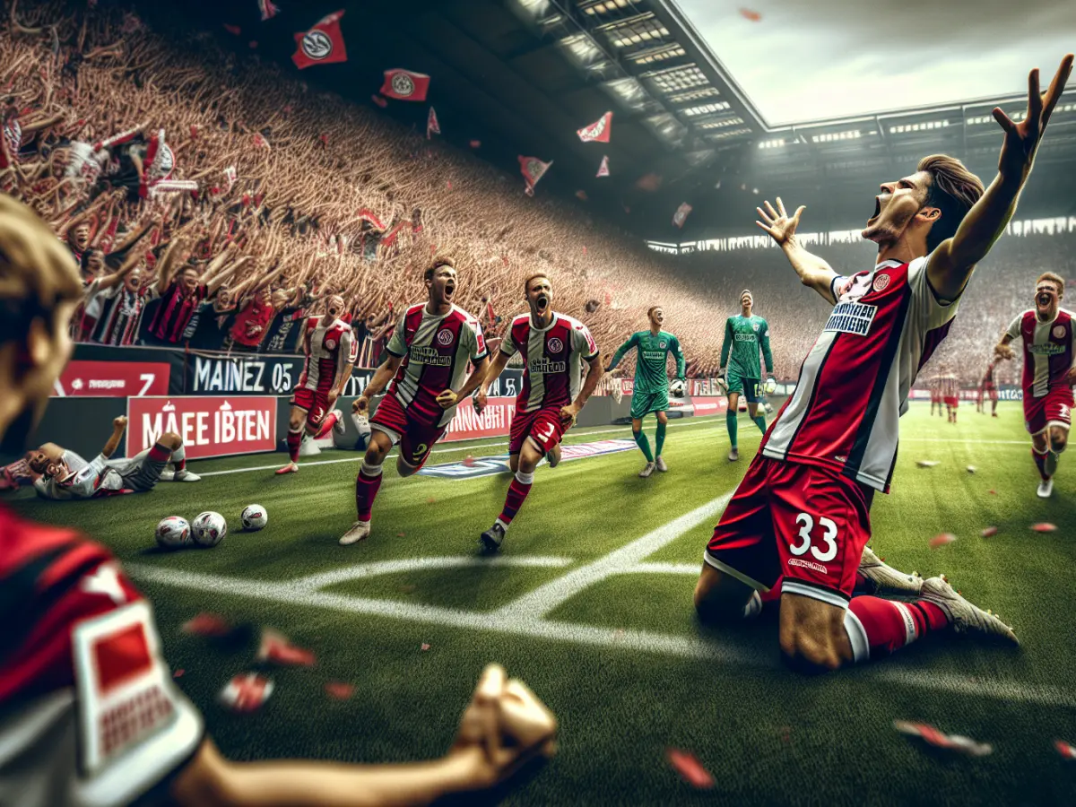Magonza 05 trionfa 2-1 sull'Eintracht in una sfida epica