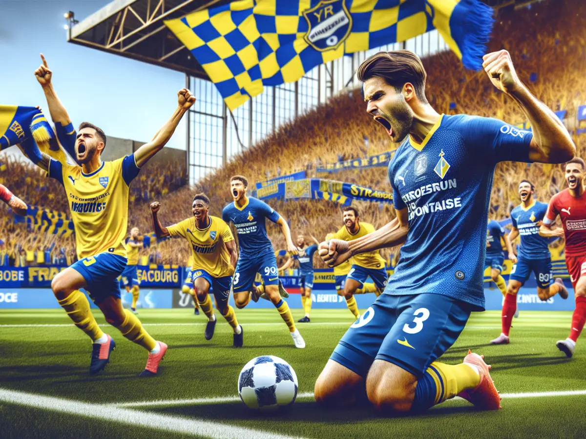 Strasbourg supera Nantes 3-2 in una sfida ricca di emozioni