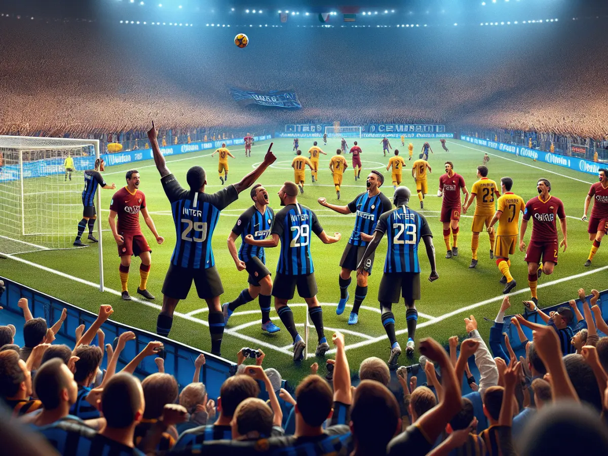 Inter travolgente: 5-2 alla Roma in una serata di spettacolo