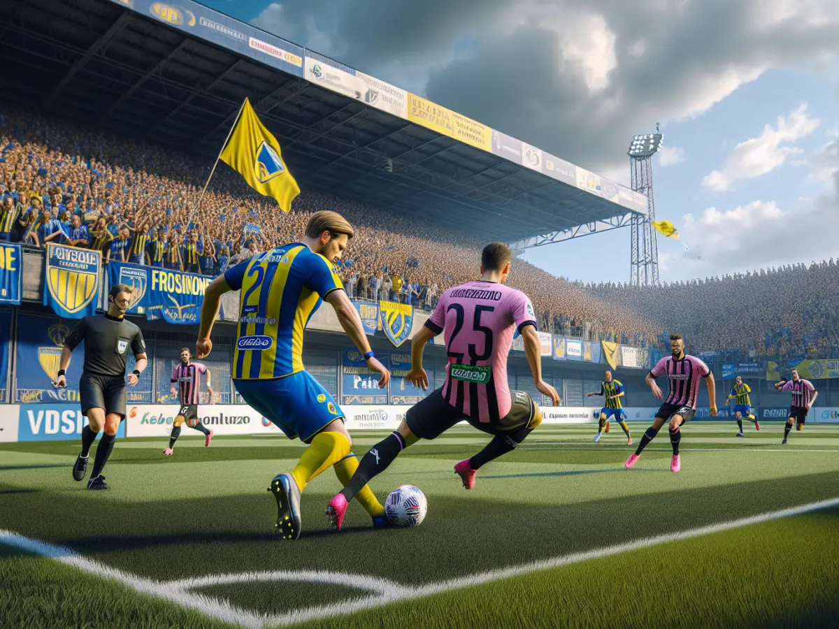 Frosinone-Palermo: Pareggio Intenso tra Cartellini e Gol