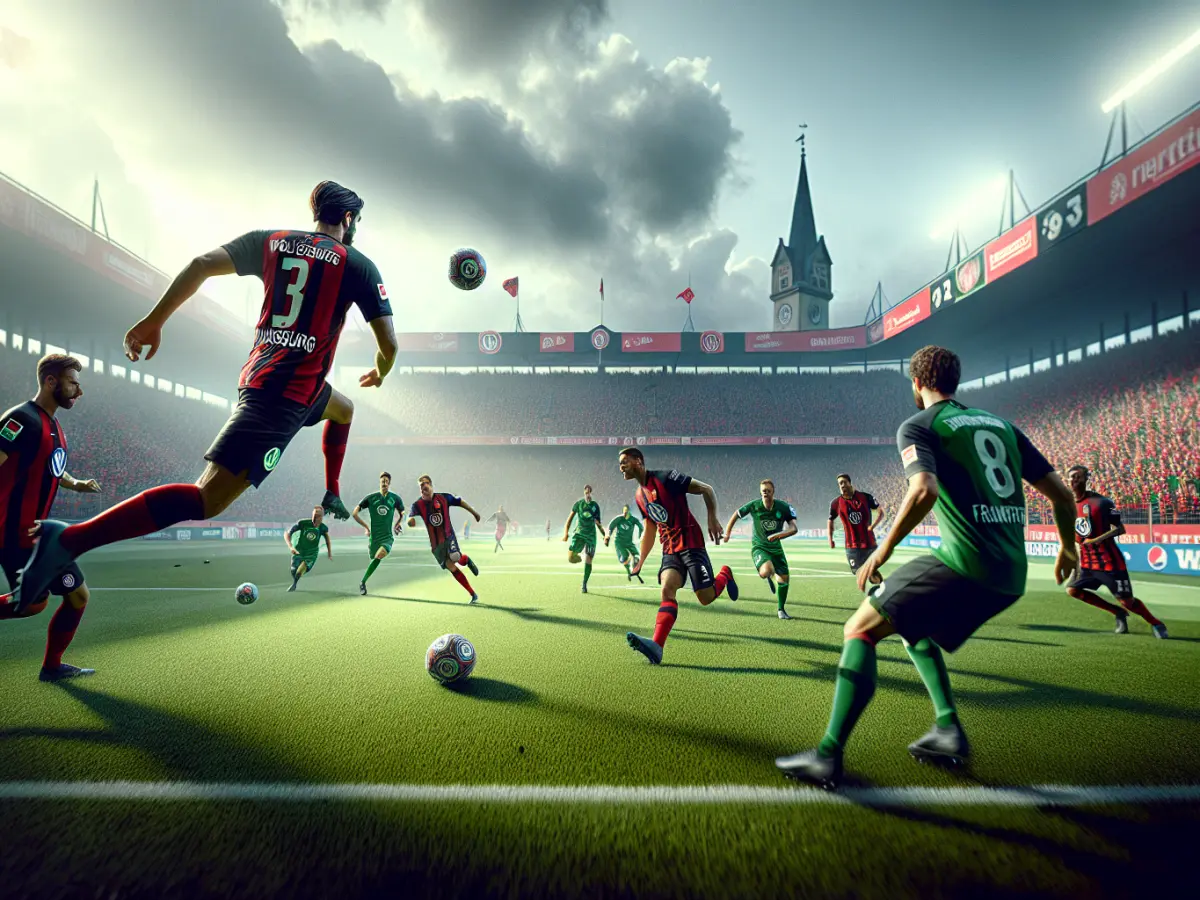 Francoforte supera Wolfsburg 2-1 in una sfida intensa