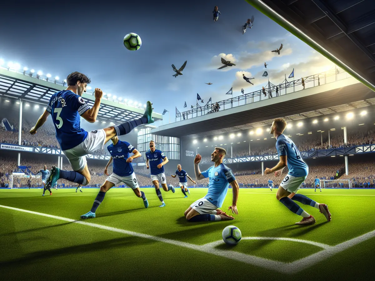 Everton-Man City: Spettacolo e Gol in un 3-3 Indimenticabile